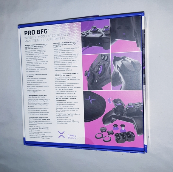 Victrix PS5 Pro BFG Wireless Customizable Controller - Picture 5 of 10